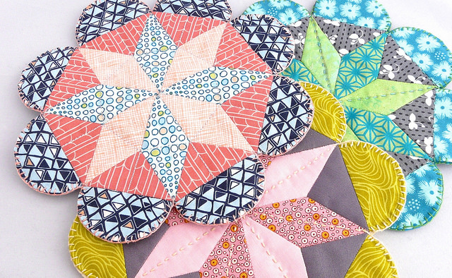 Make an English Paper Pieced Mug Rug - Create Whimsy