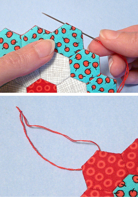 How to Sew Whipstitch for English Paper Piecing – Tales of Cloth