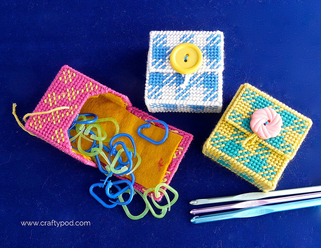 Plastic Canvas Basics: How to Start and End a Strand of Yarn 